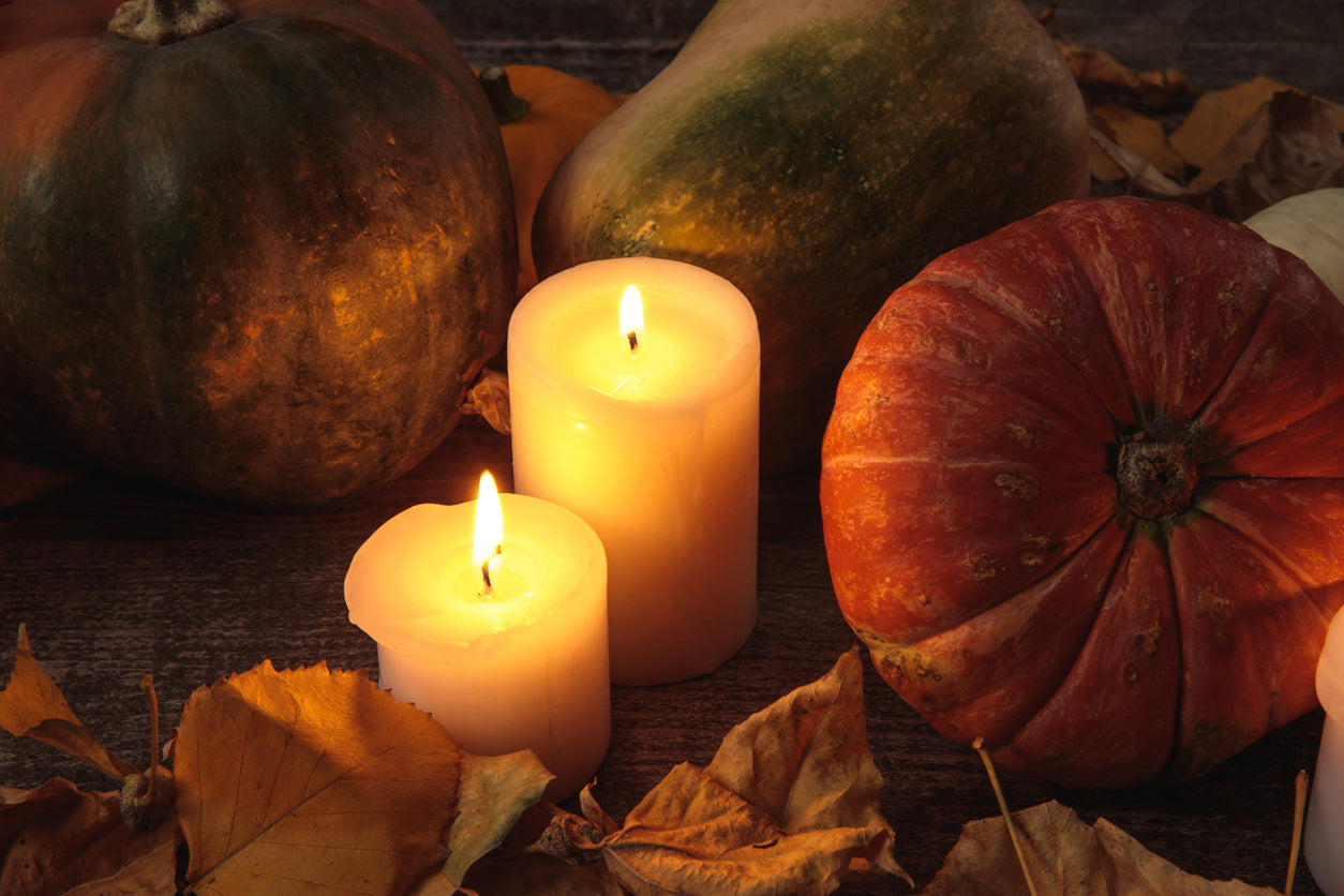 DIY pumpkin candle holders that you can make