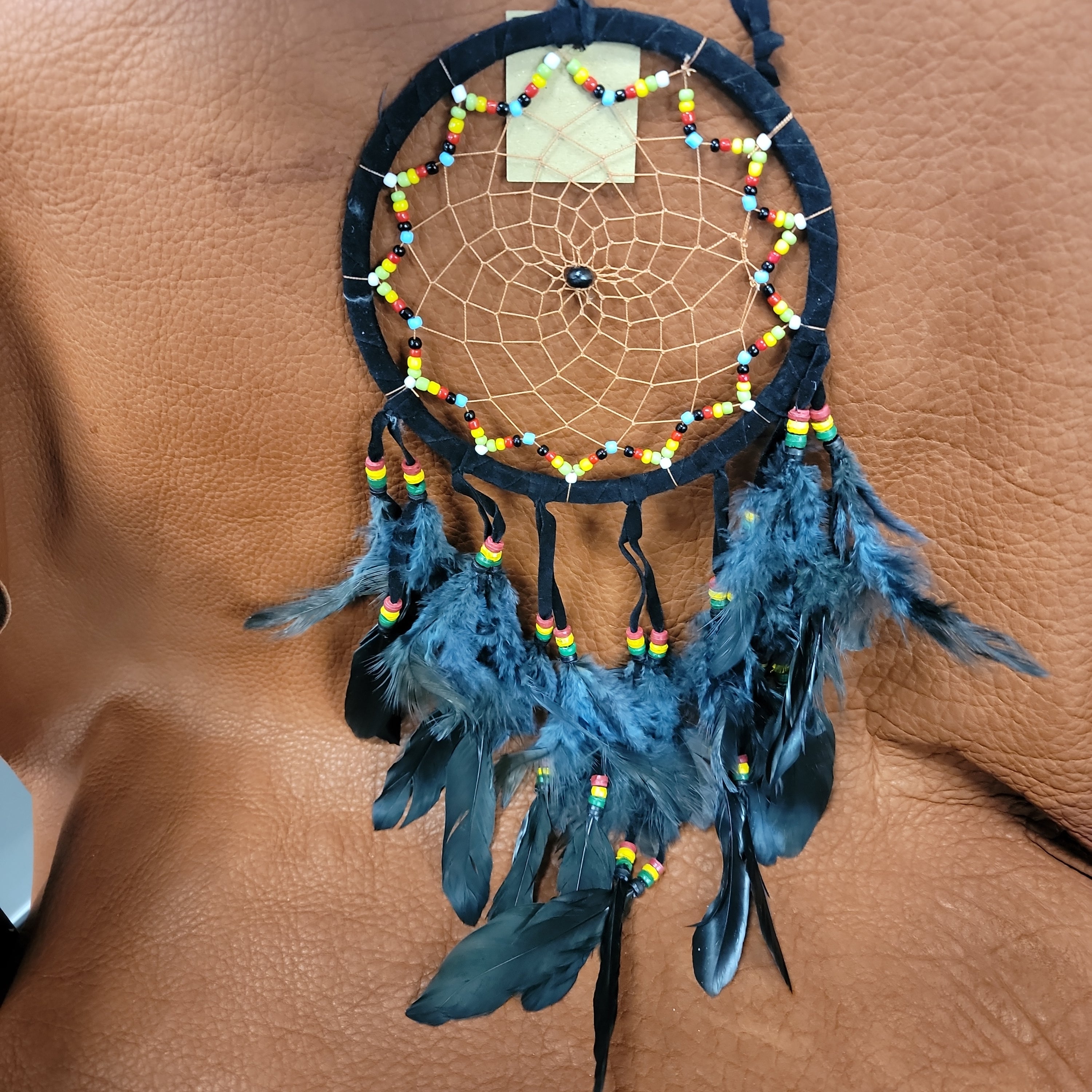 Rasta Beads Dream Catcher