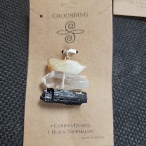 Grounding Gemstone Pendant