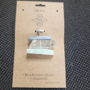 Hope Gemstone Pendant
