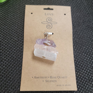 Love Gemstone Pendant