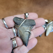 Great White Shark Pendent Sterling Silver Wrap