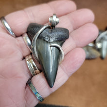 Great White Shark Pendent Sterling Silver Wrap