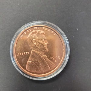 Copper Coin Lincoln .999 copper