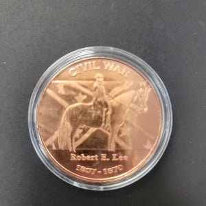Copper Coin Civil War .999 copper