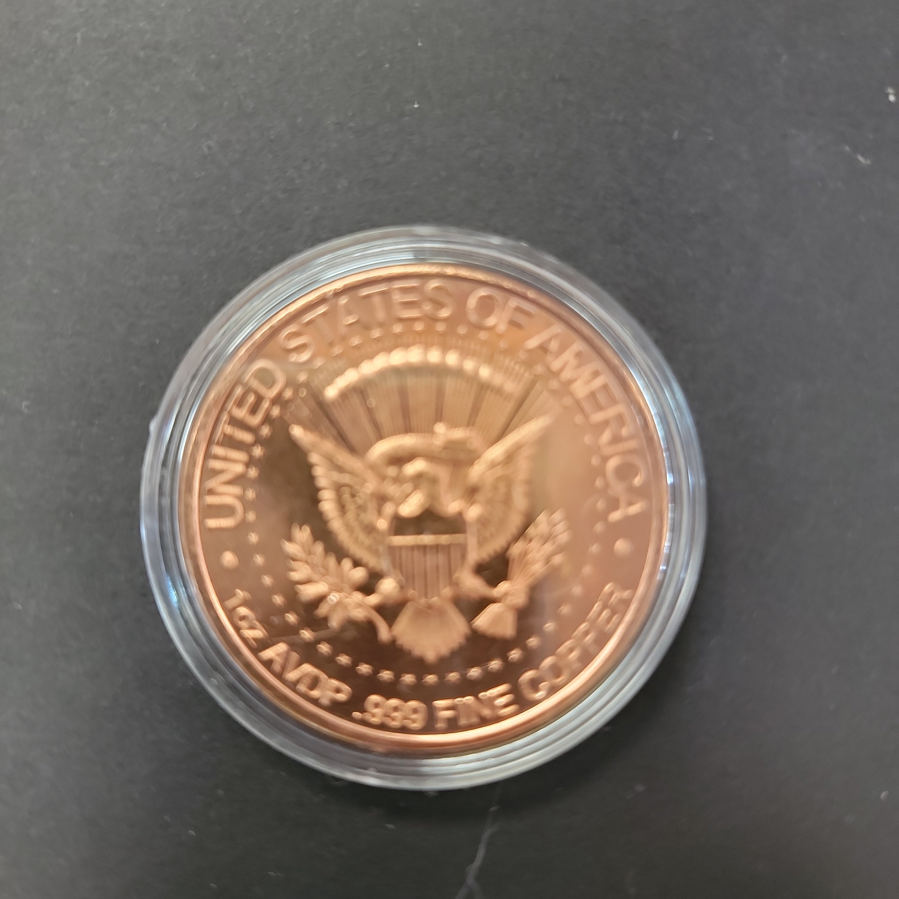 Copper Coin Space Force  .999 copper