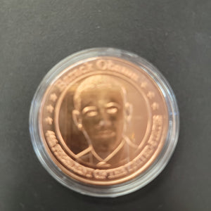Copper Coin Obama .999 copper