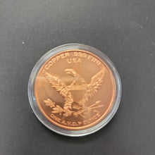 Copper Coin The Ice Age .999 copper