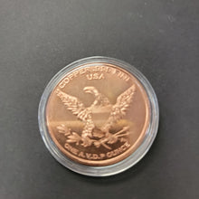 Copper Coin Cave Lion .999 copper