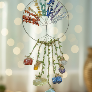 Chakra Tree of Life Hanger for Spiritual Healing