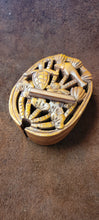 Wooden Carved Puzzle Box Turtle