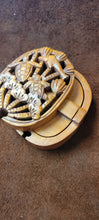 Wooden Carved Puzzle Box Turtle