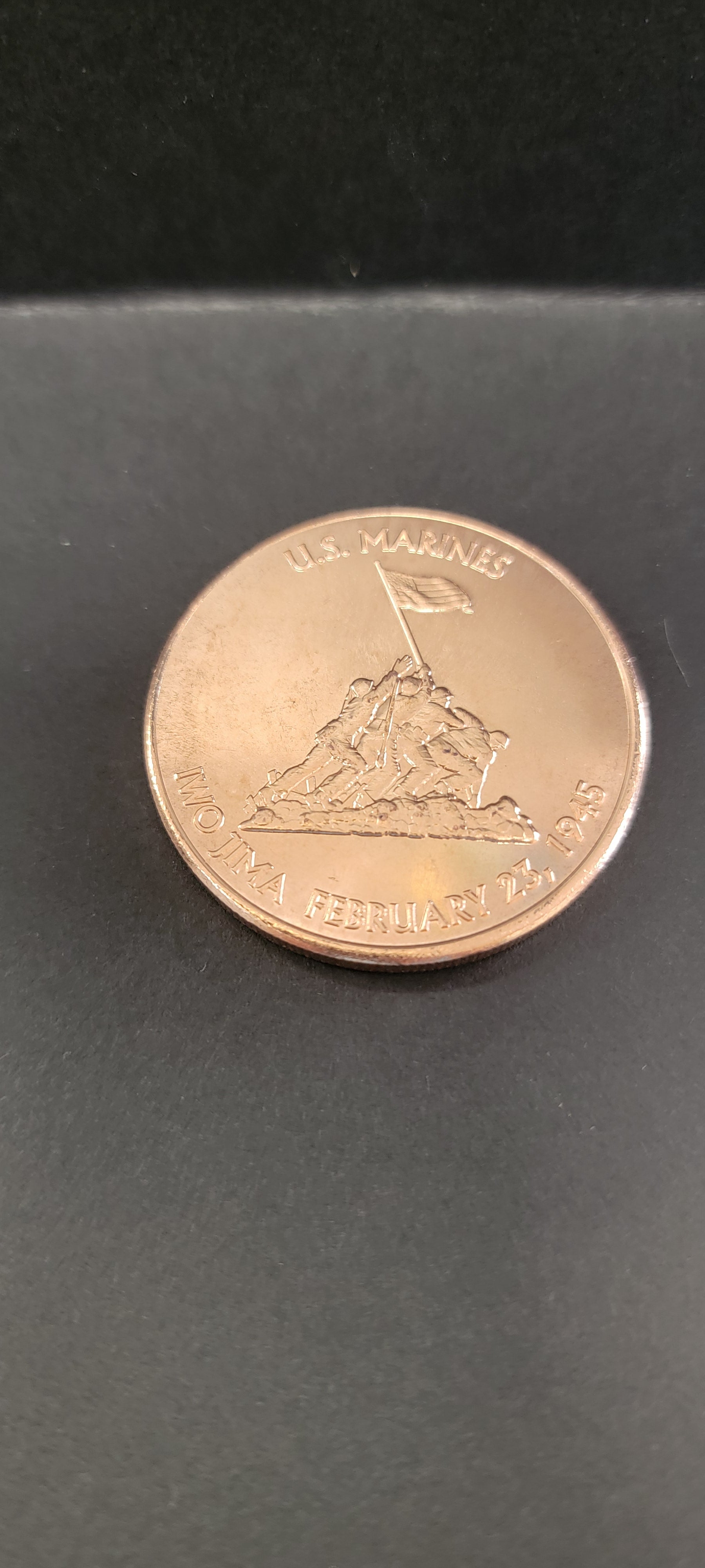 Copper Coin Iwo Jima .999 copper
