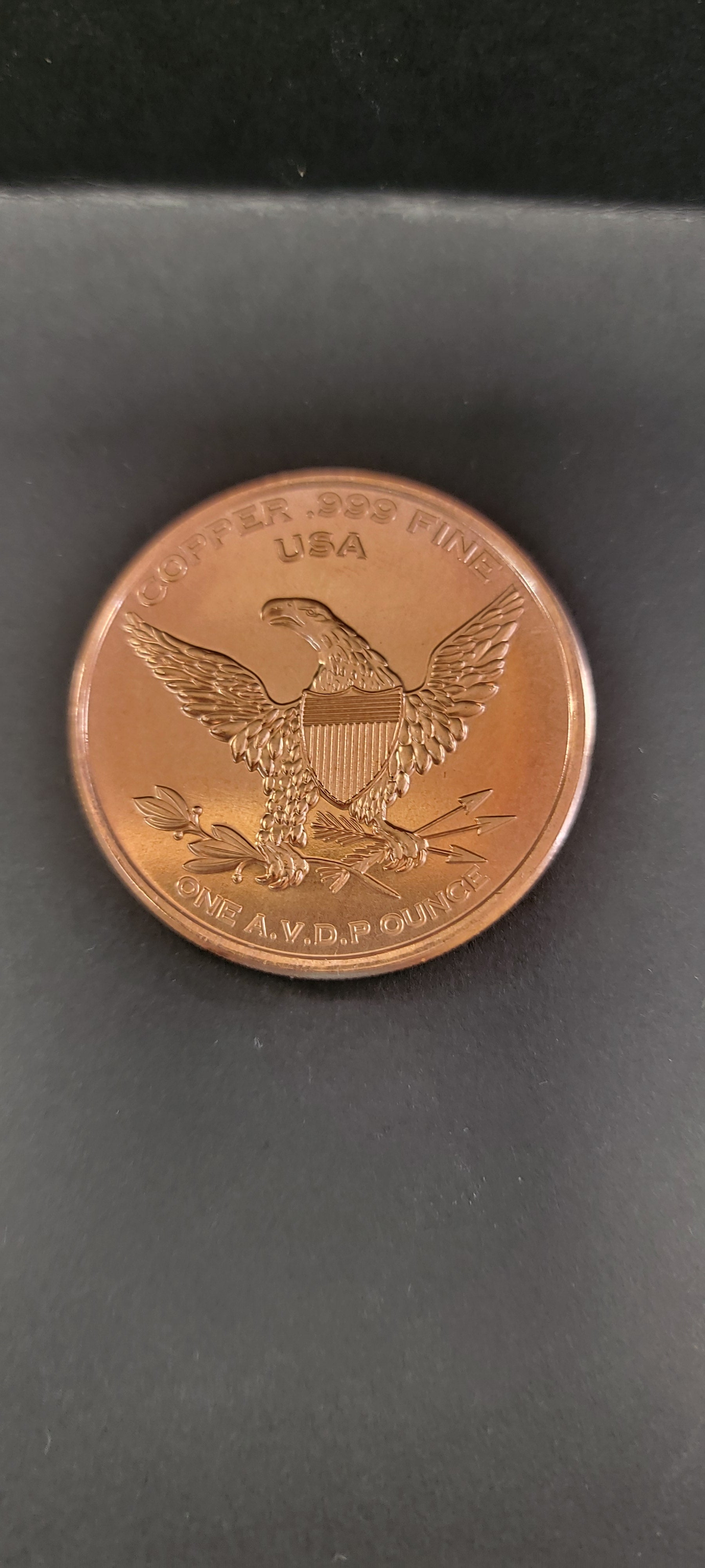 Copper Coin Emergency Medical Service .999 copper