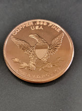 Copper Coin M4 Sherman Tank .999 copper