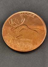 Copper Coin Moose .999 copper