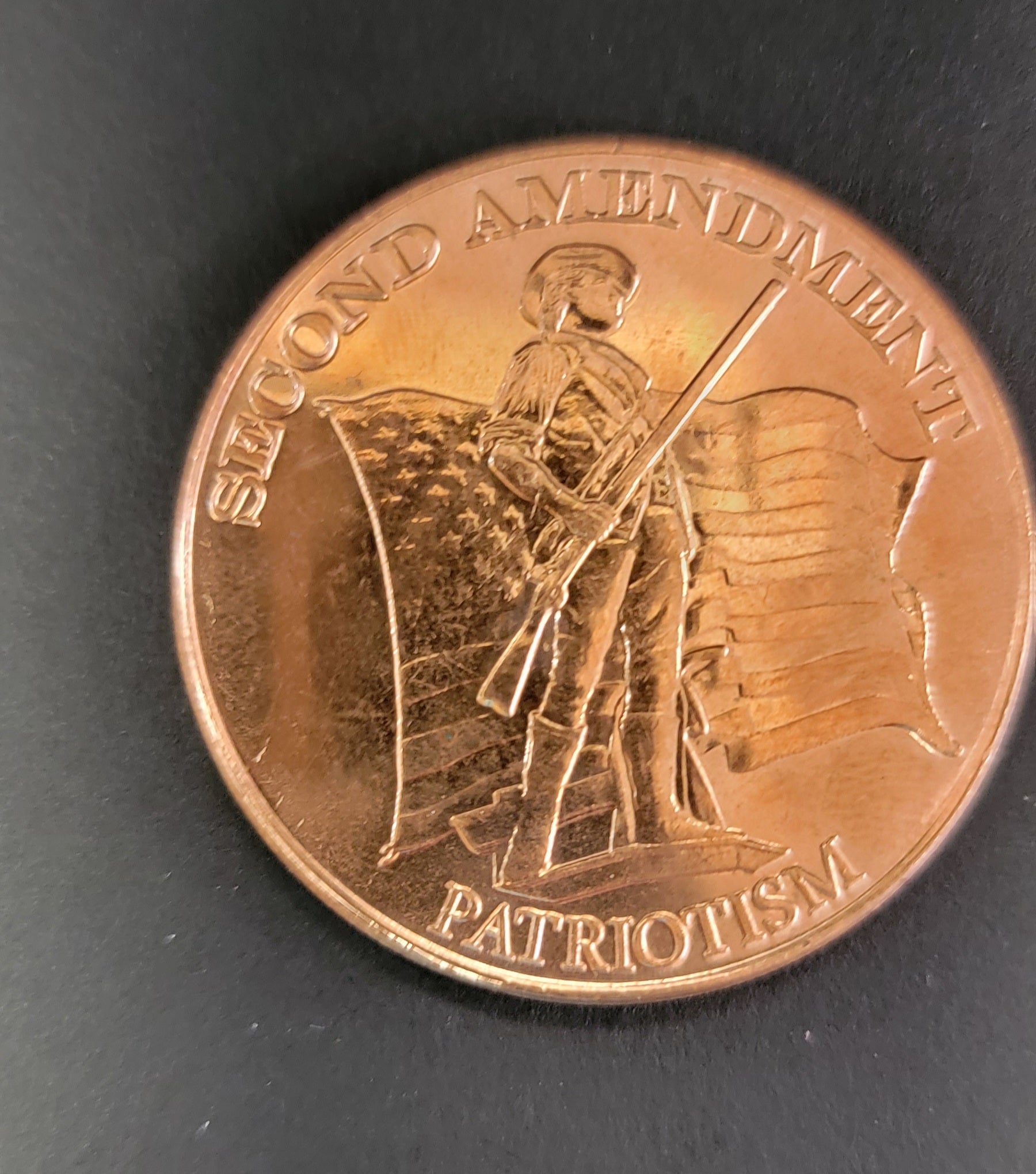 Copper Coin Patriotism .999 copper
