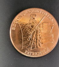 Copper Coin Patriotism .999 copper