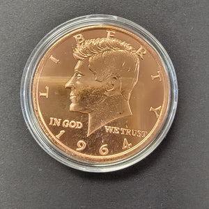 Copper Coin Kennedy .999 copper