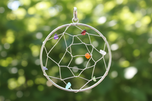 Dream Catcher Pendent Large Silver Color