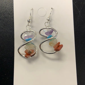 Infinity Chakra Earrings