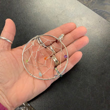 Dream Catcher Pendent Large Silver Color