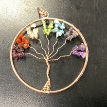 Tree Of Life Pendant Large Rose Gold Color