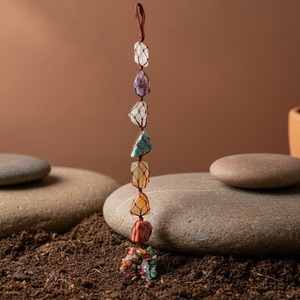 Natural Stone Chakra Hanger for Spiritual Healing