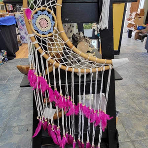 Moon Dream Catcher 4 feet long
