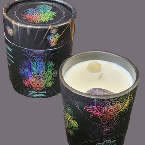 Hamsa Candle