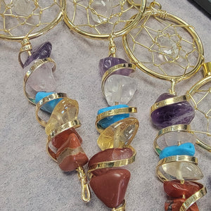 Chakra Dream Catcher Pendent