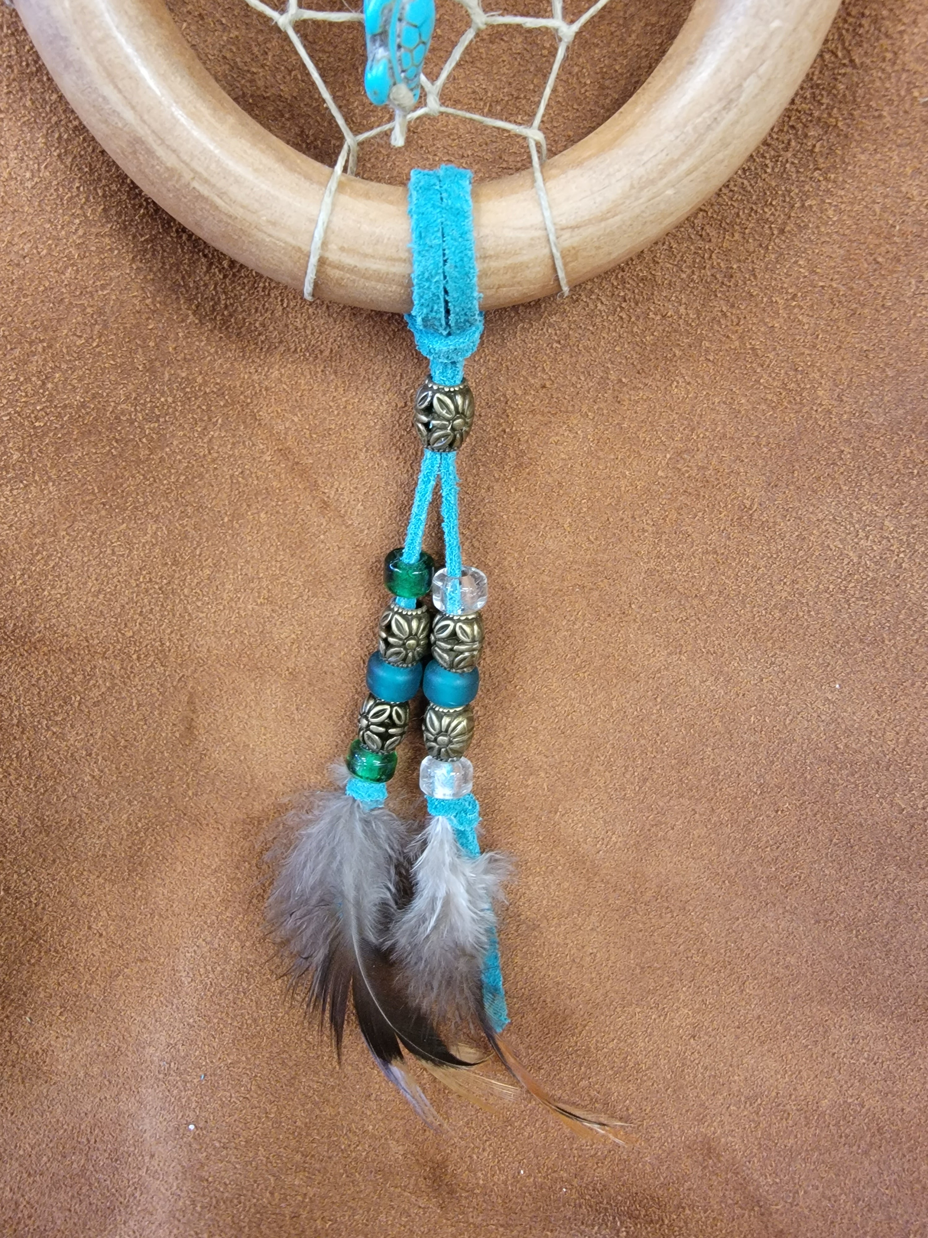Hamdmade Native Dream Catcher by Becky Valenzuela