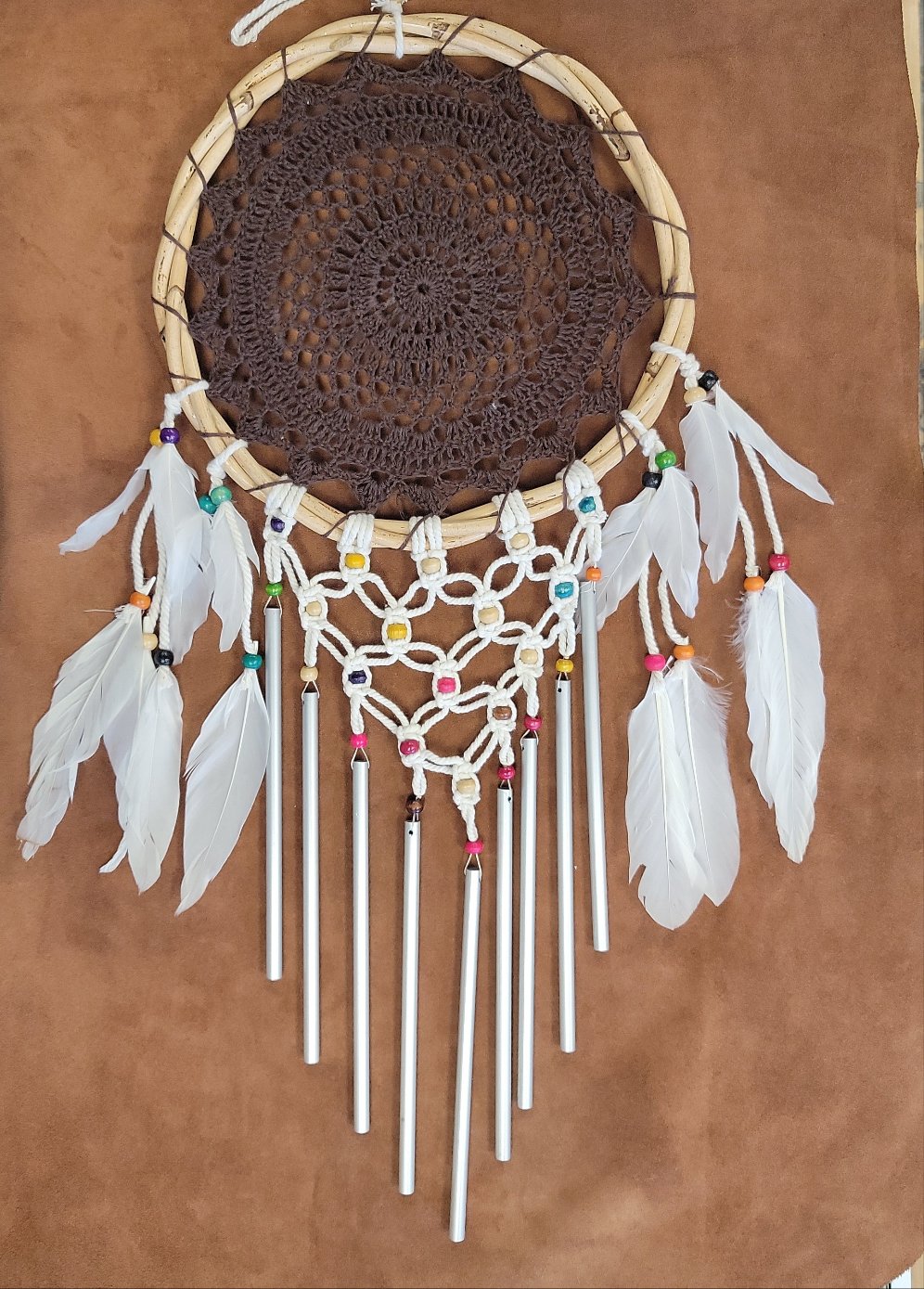 Crochet Dreamcatcher DRK BRWN