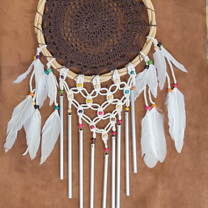 Crochet Dreamcatcher DRK BRWN