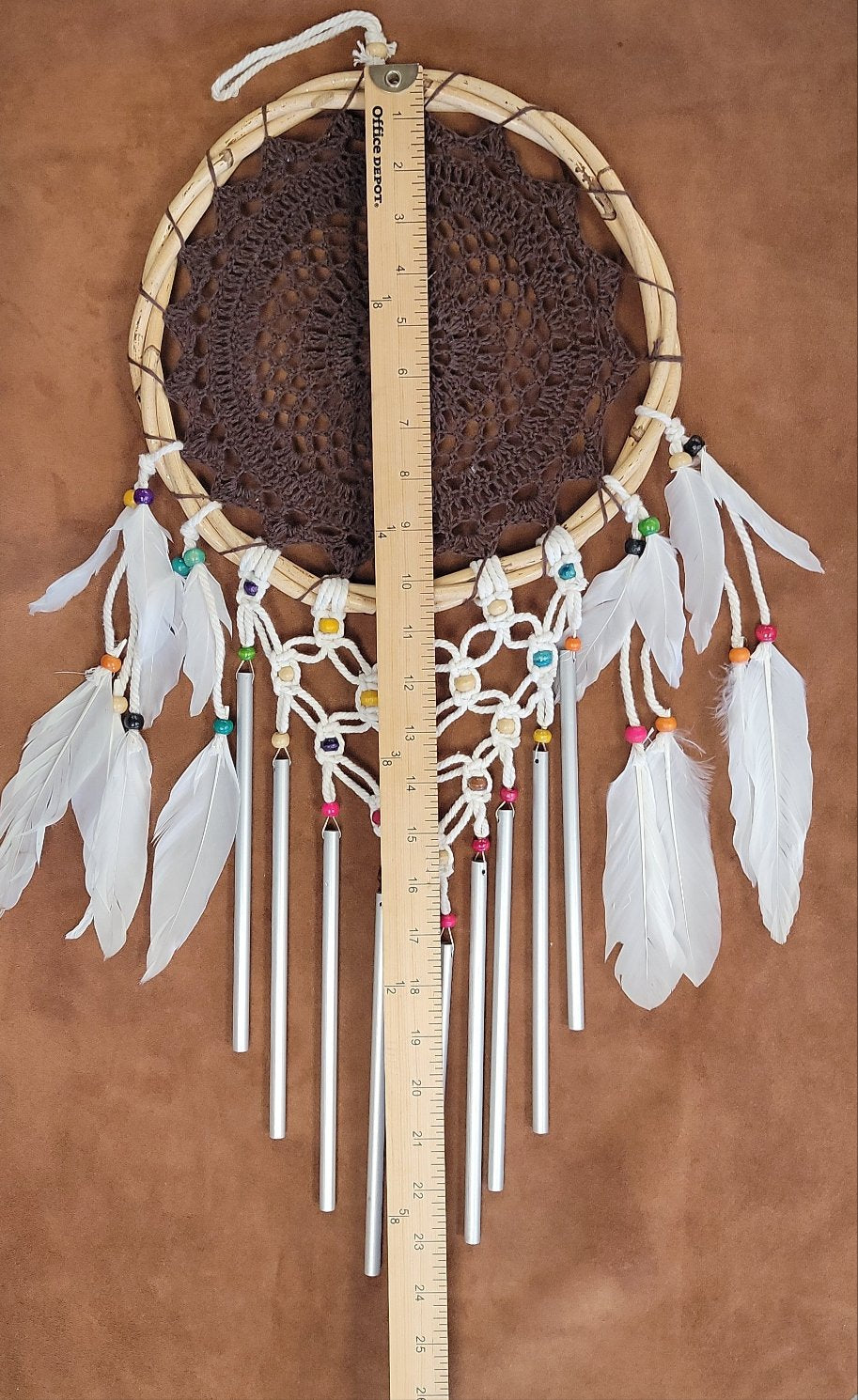 Crochet Dreamcatcher DRK BRWN
