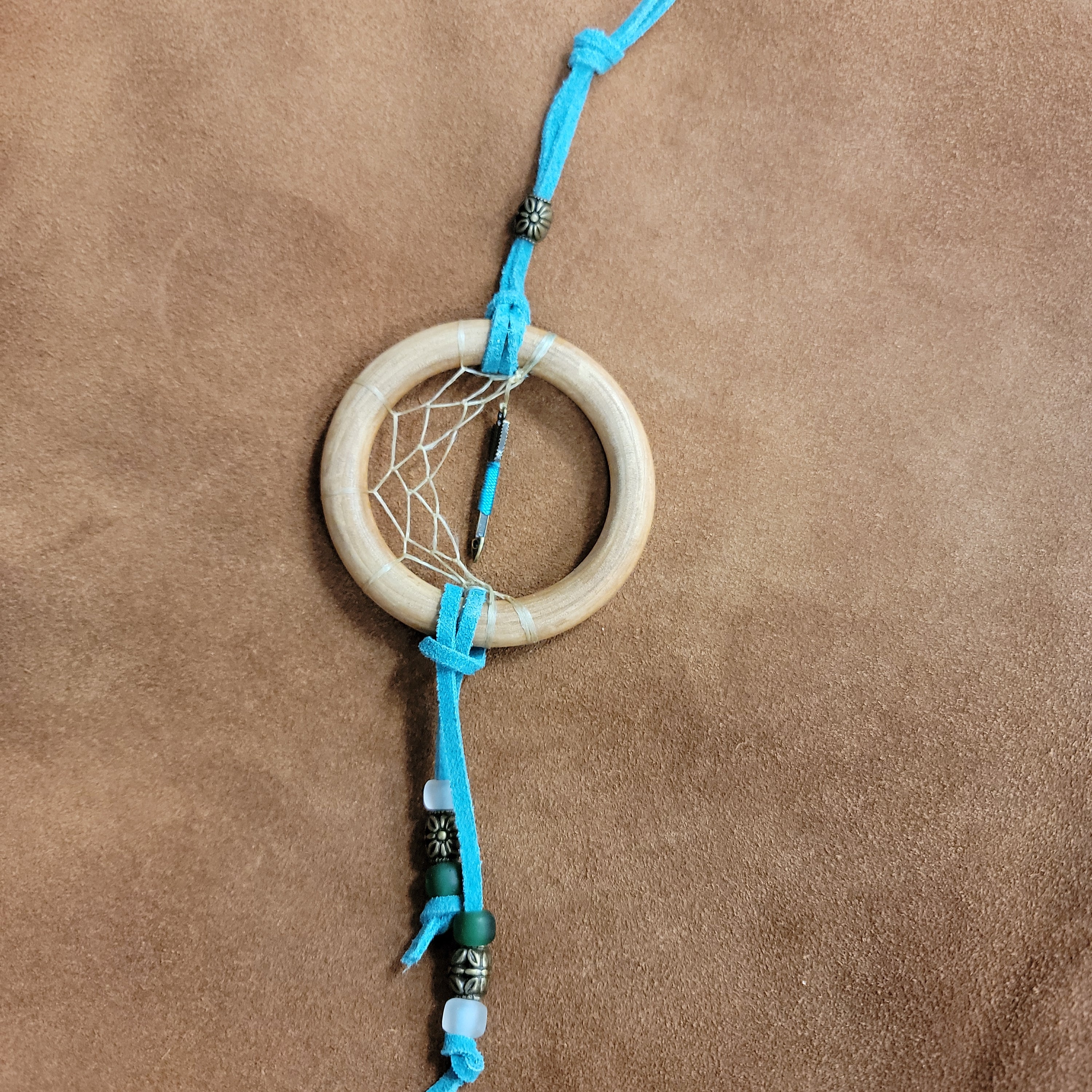 DreamCatcher By Becky Valenzuela Teal