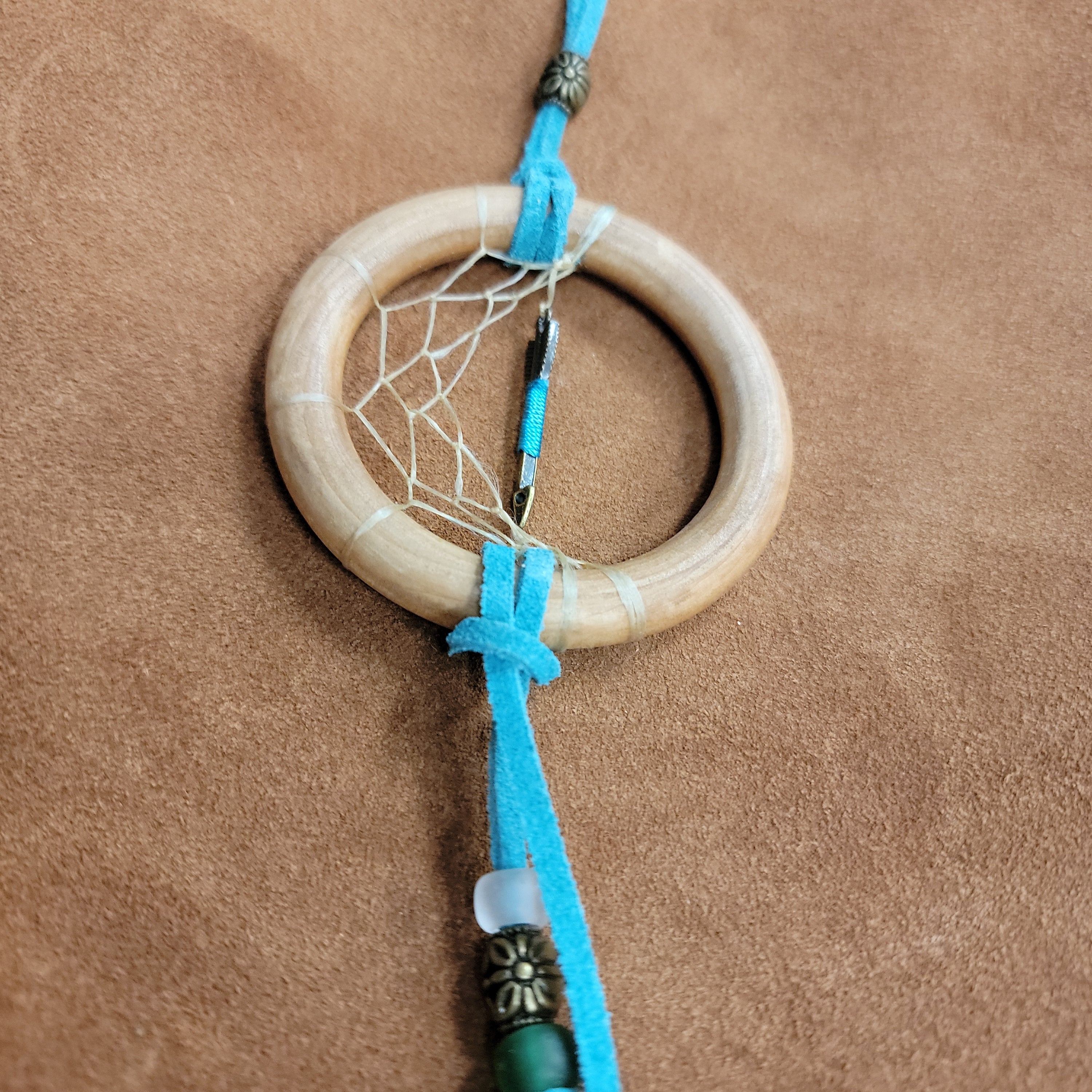 DreamCatcher By Becky Valenzuela Teal