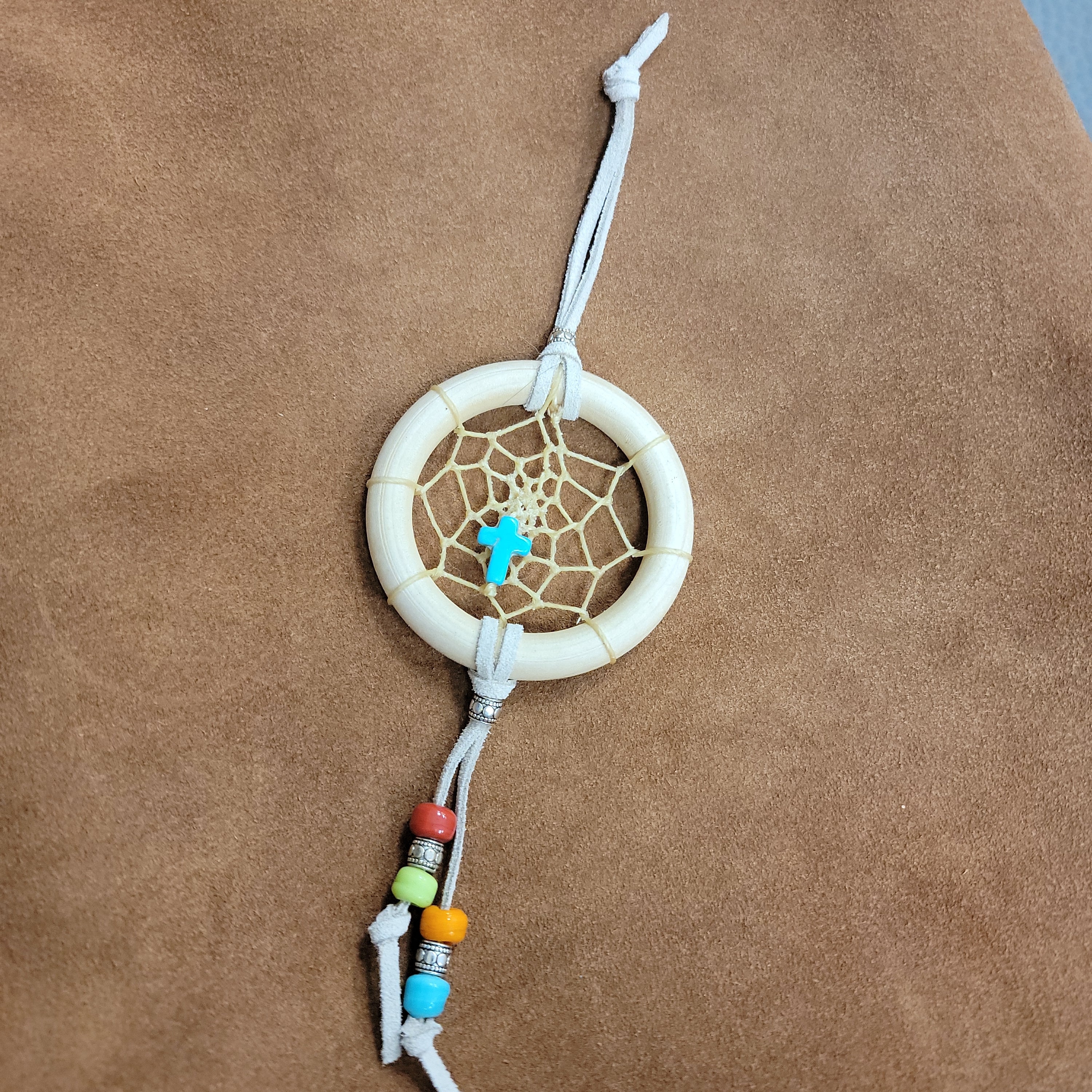 DreamCatcher By Becky Valenzuela With Cross