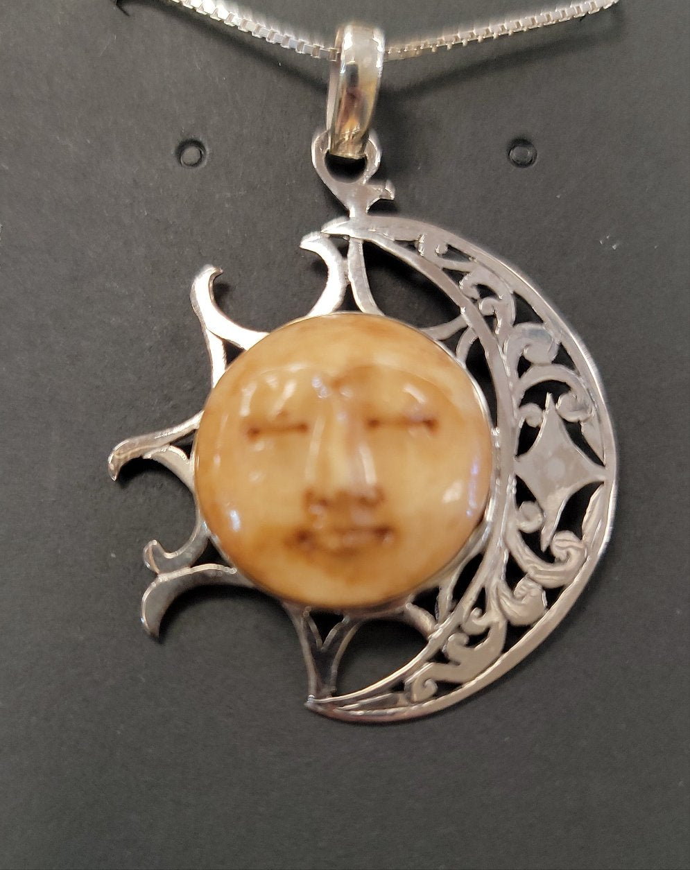 Sun and Moon Necklace