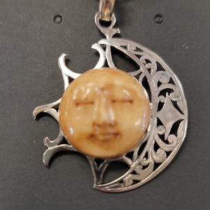 Sun and Moon Necklace