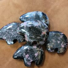 Rhodonite Carved Bear