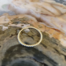 Dot Band Silver Ring size 9