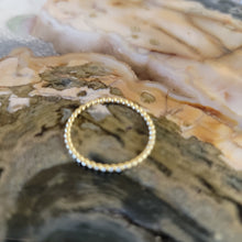 Dot Band Silver Ring size 9