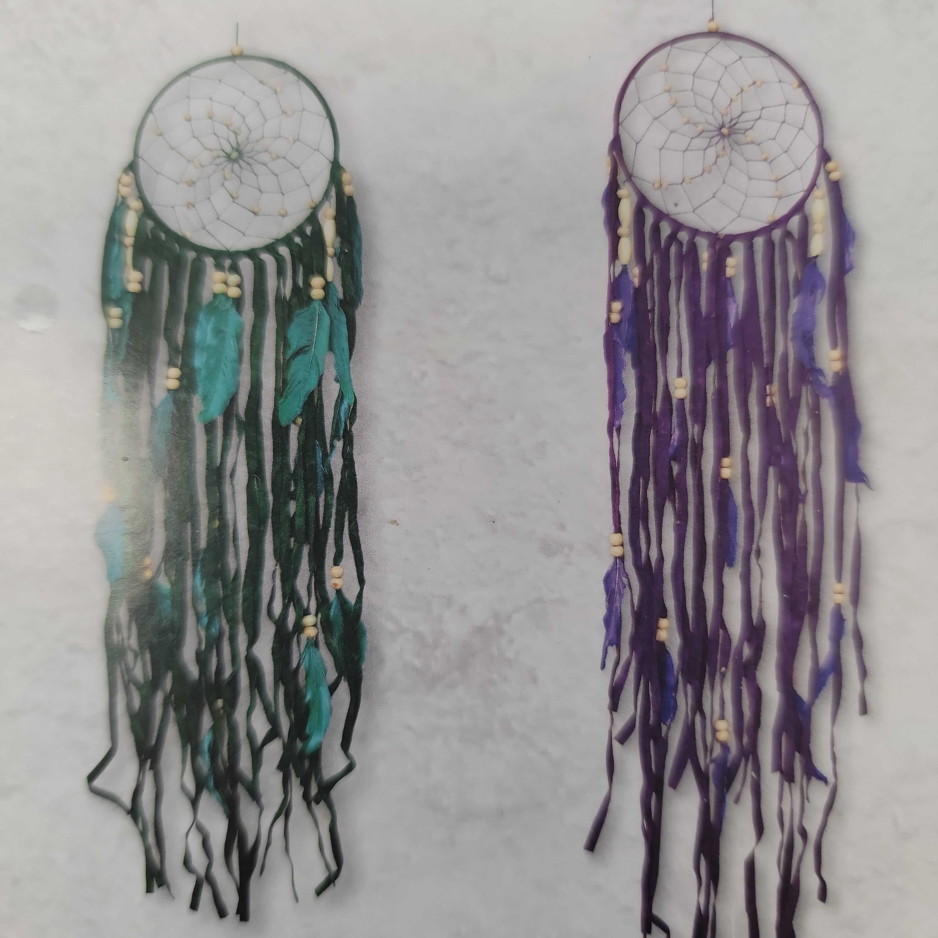 Web Catcher with Wood Beads