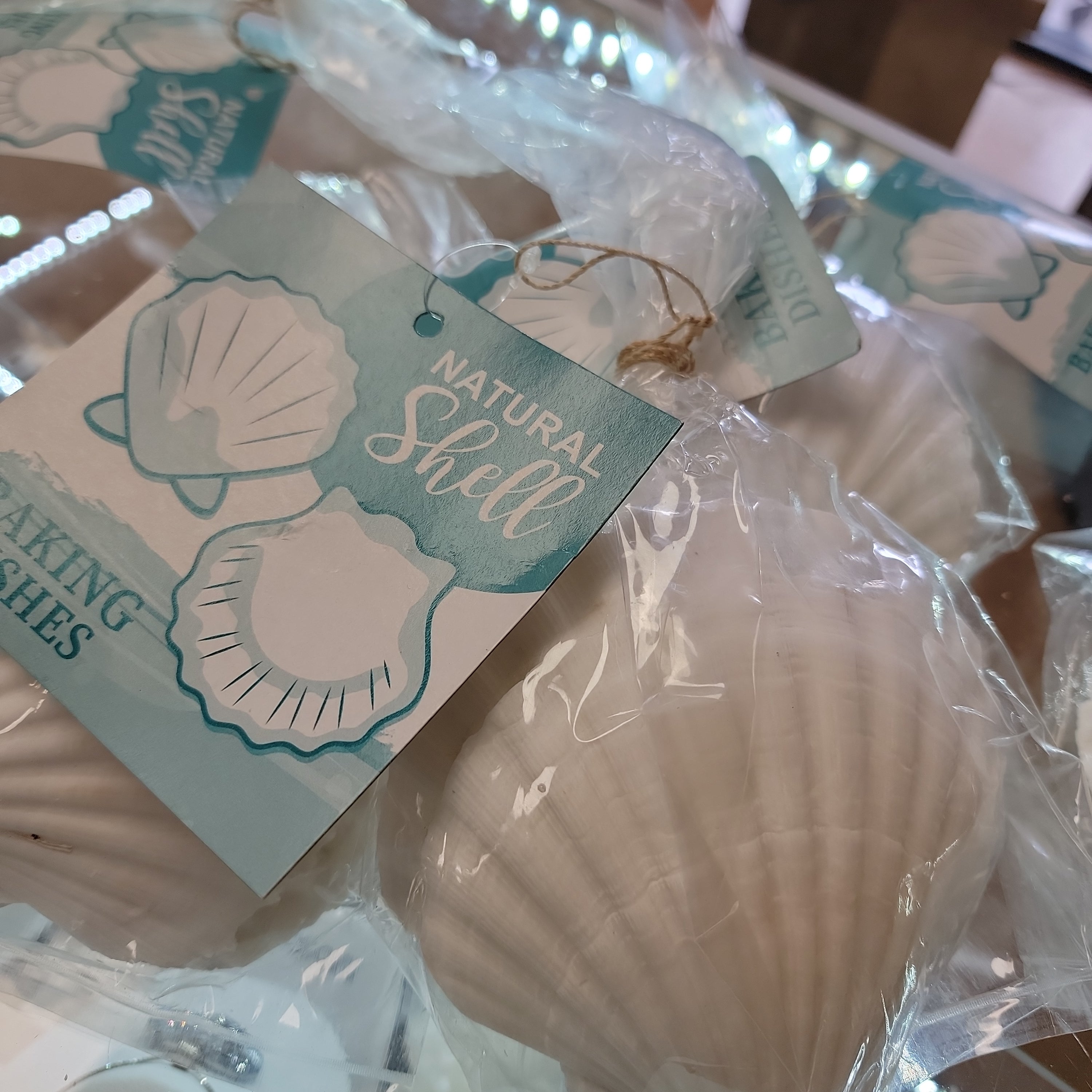 Natural shell baking dish