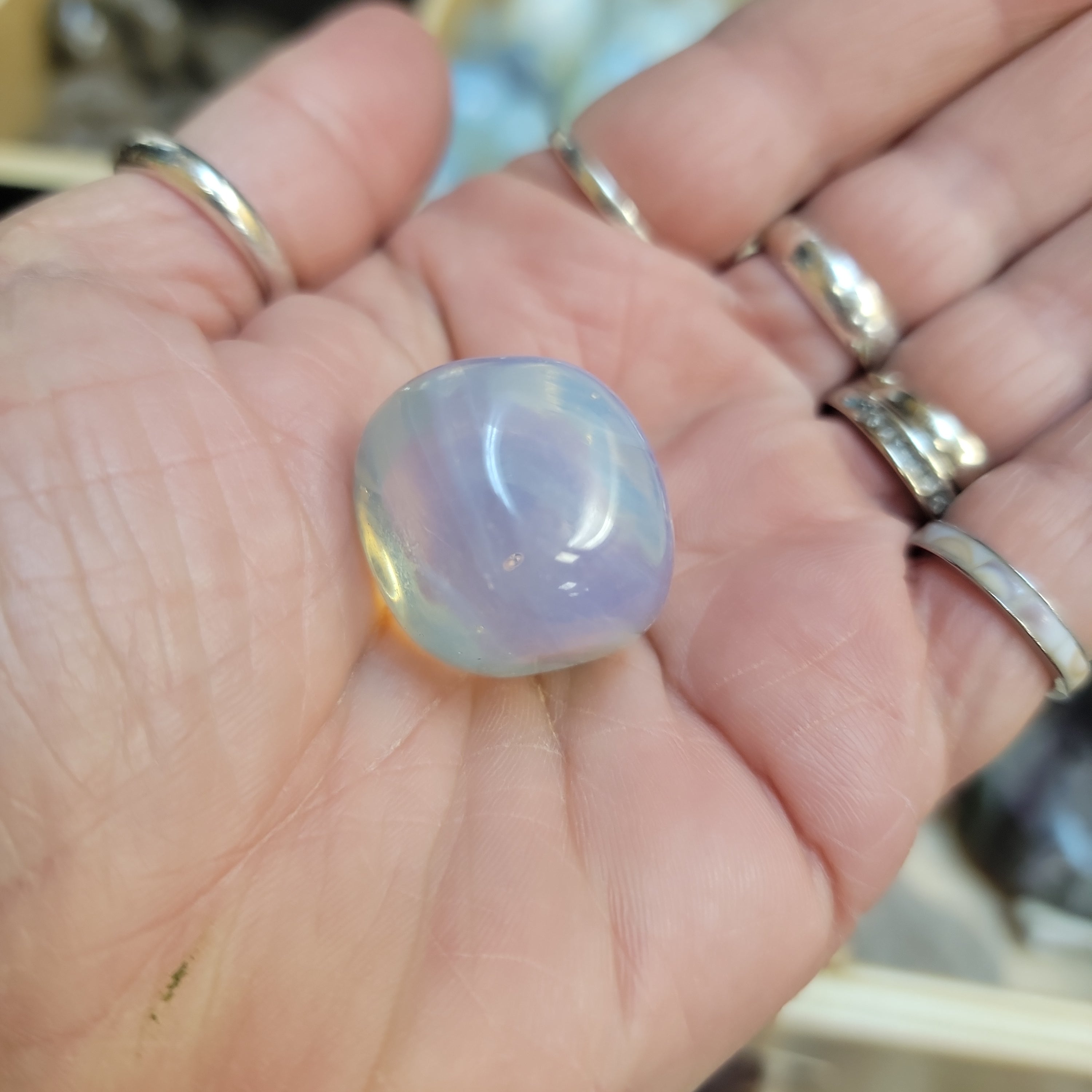 Opalite Tumbled medium size