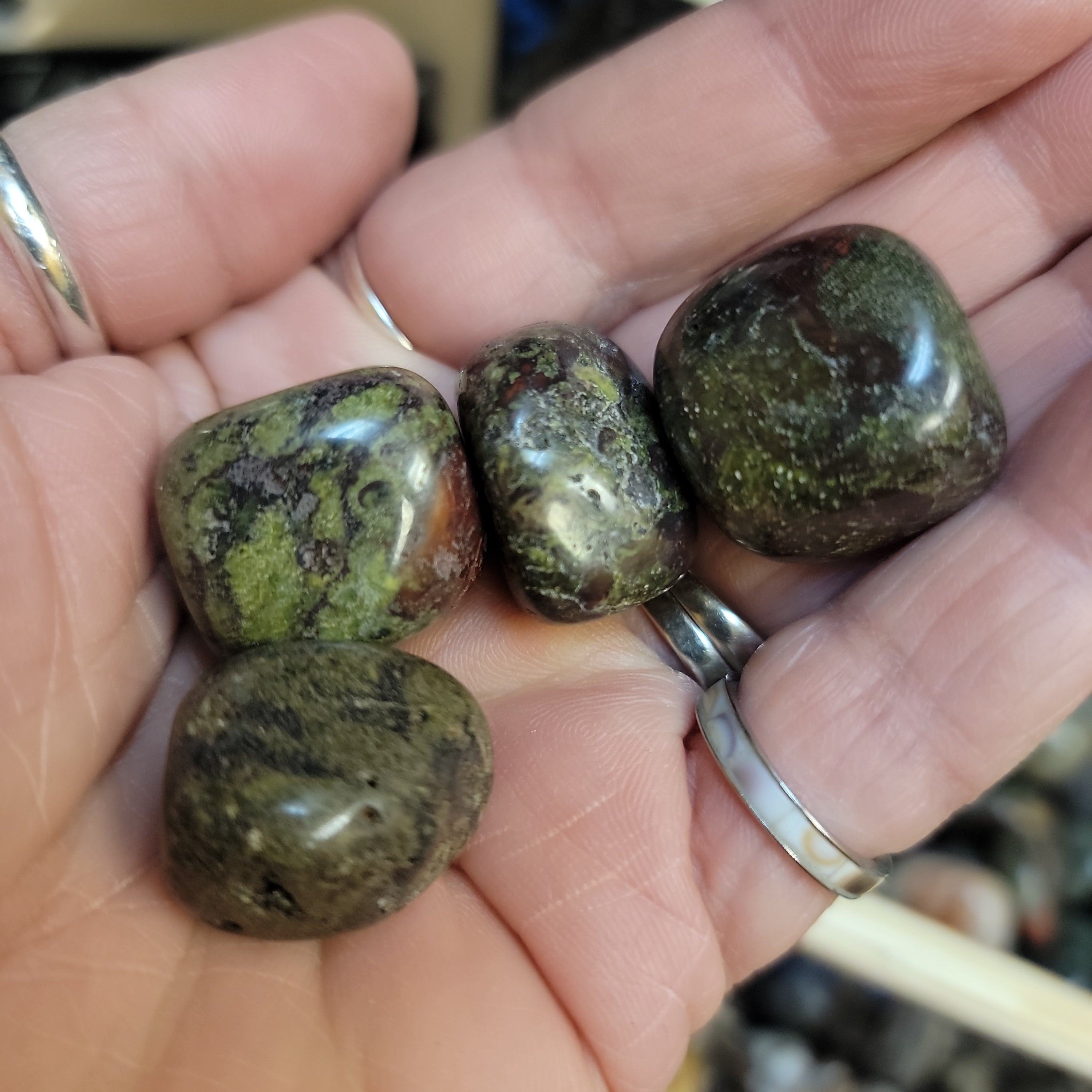 Dragon Blood Stone medium size
