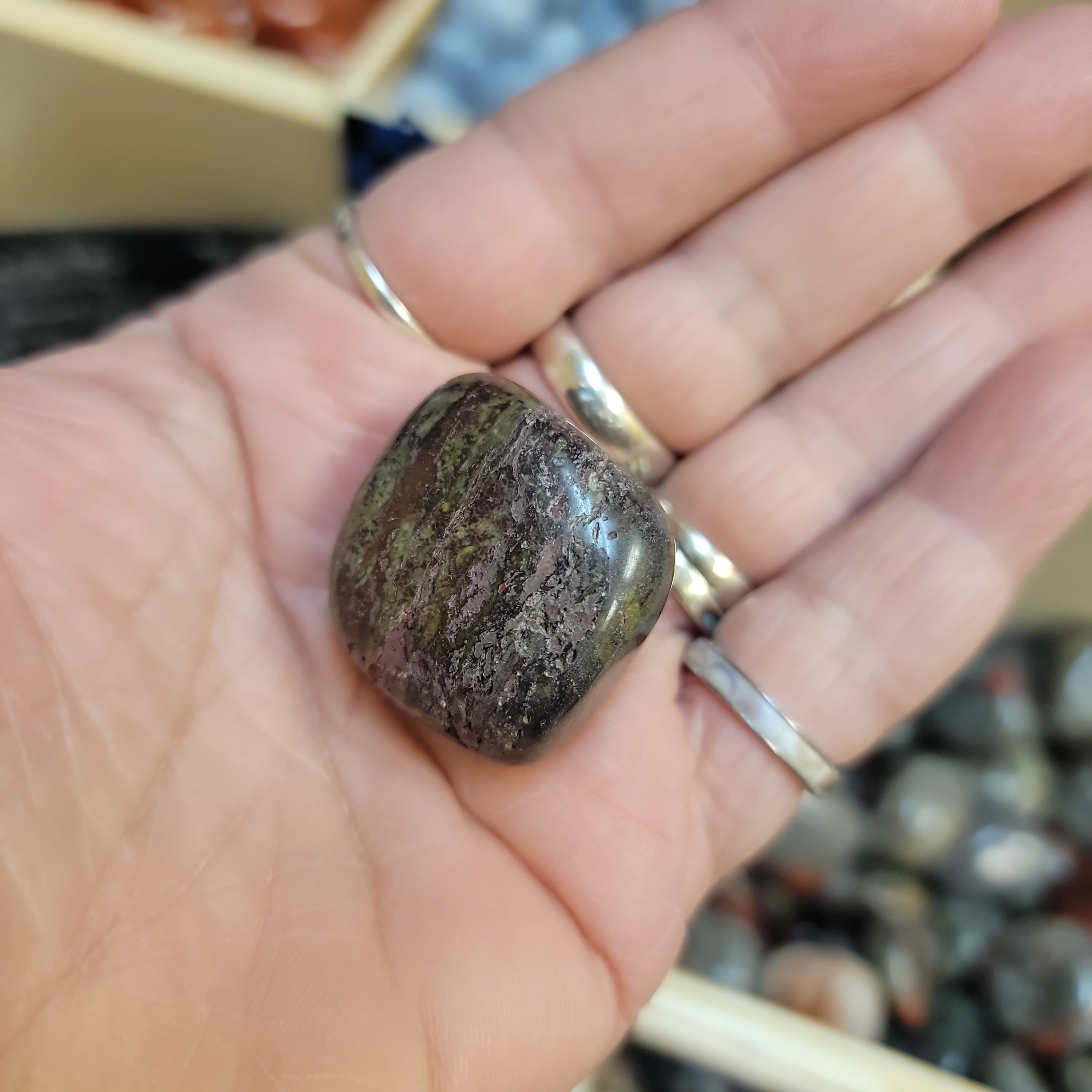 Dragon Blood Stone medium size