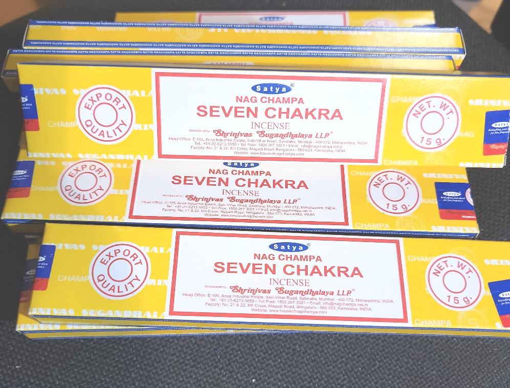 Seven Chakra Incense
