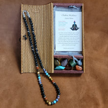 Chakra Necklace including Stones